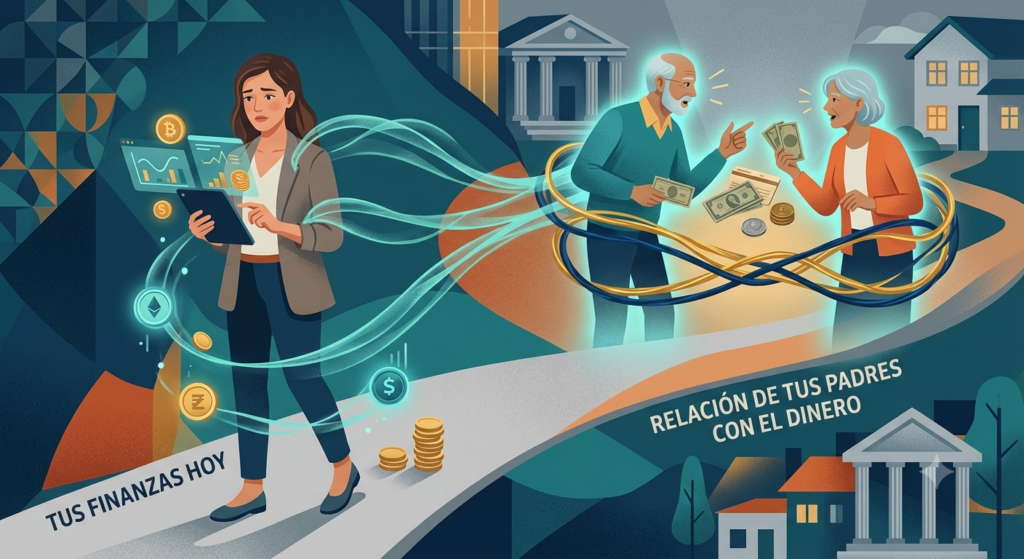 Cómo la relación de tus padres con el dinero está controlando tus finanzas hoy