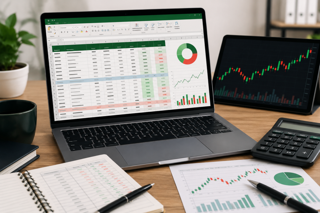 Cómo llevar registros contables de tus operaciones de trading con Excel
