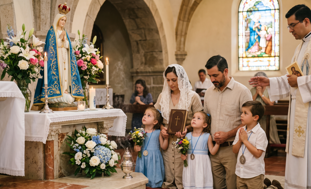 Cómo hacer la consagración de los hijos a la Virgen para su protección