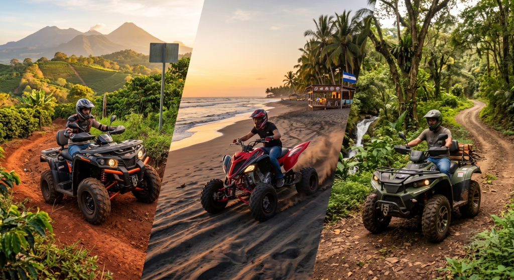 Cuatrimotos baratas en El Salvador Serpento, Katana y Linhai