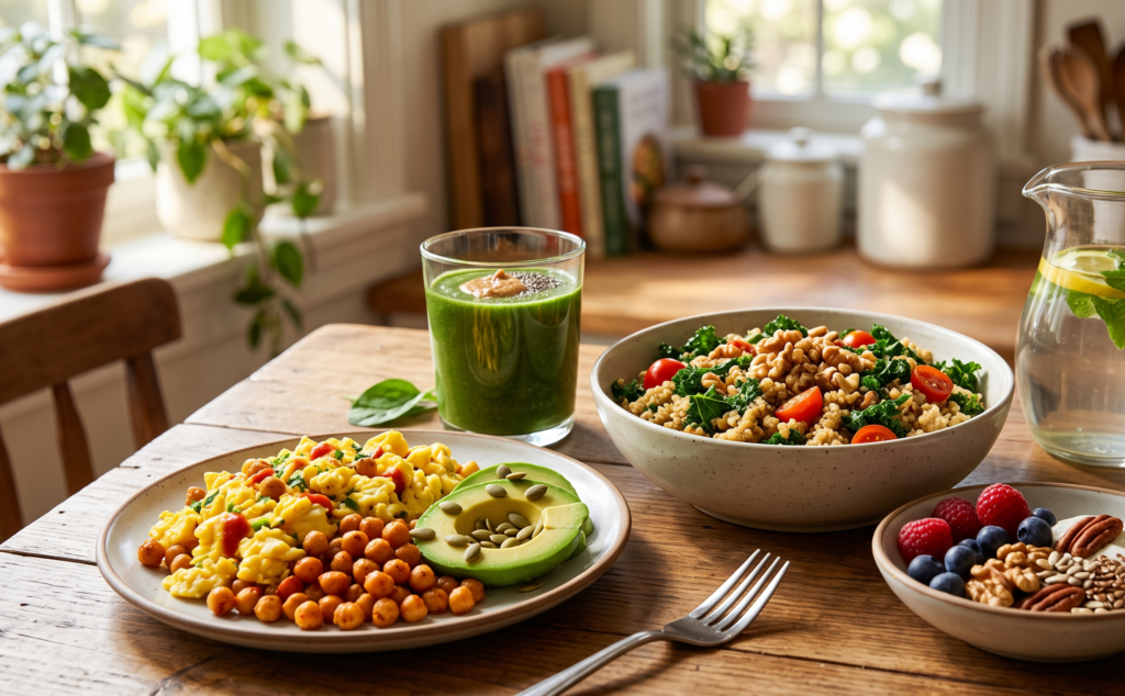 Desayunos sin azúcar que te dan energía de verdad (no solo hasta las 10am)