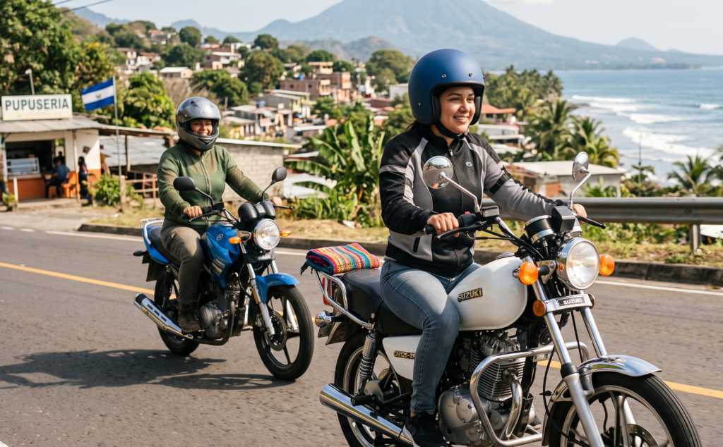 Motos para mujeres en El Salvador Modelos cómodos y seguros