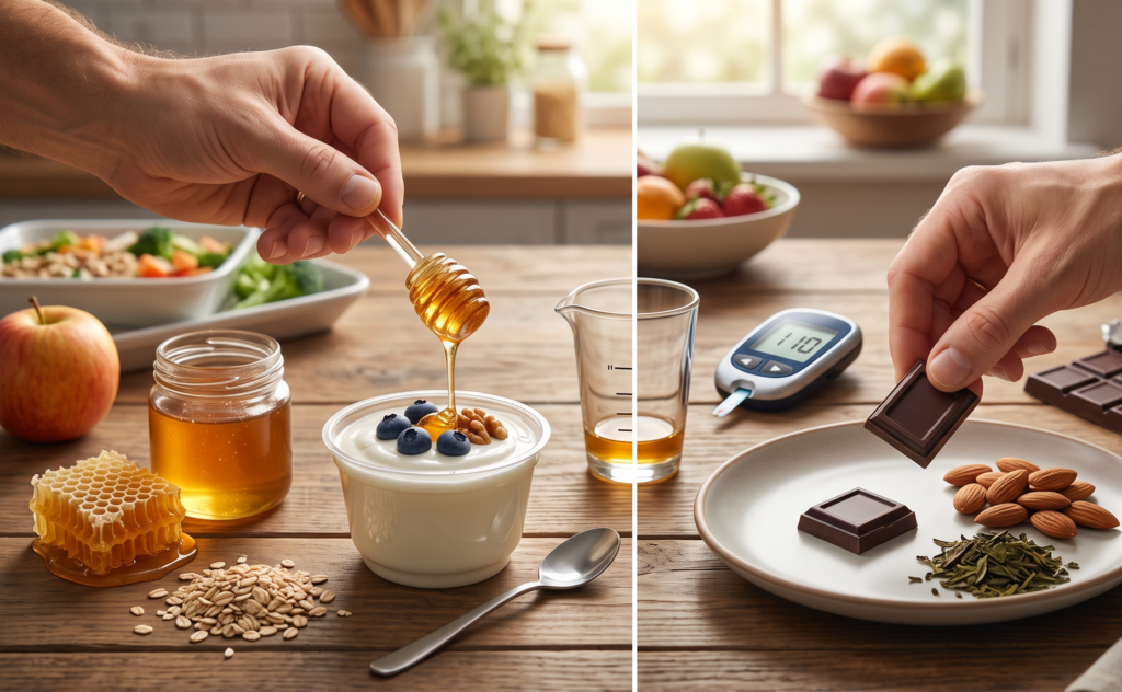 Puedes comer miel o chocolate si tienes diabetes: qué opciones existen y en qué cantidad
