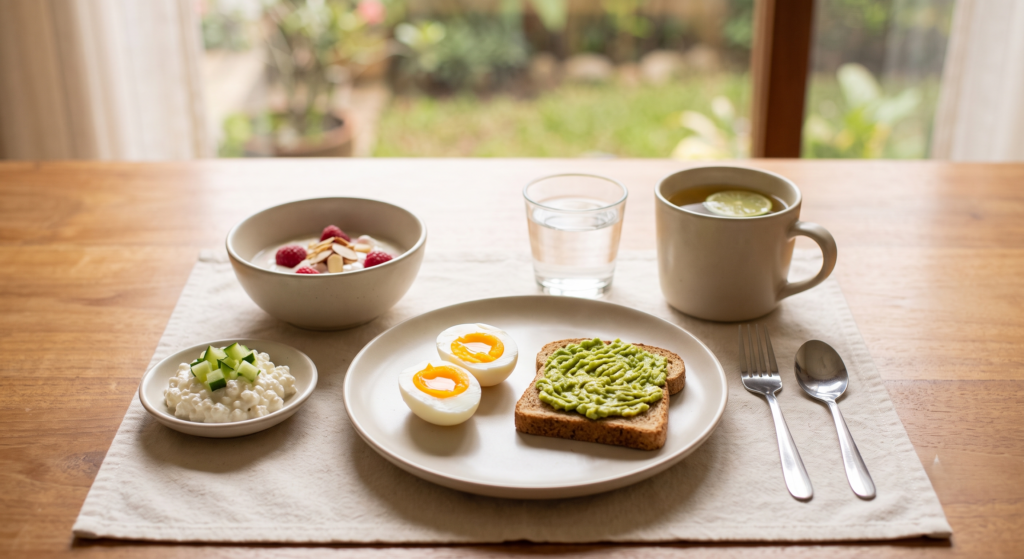 Qué comer en el desayuno si tengo diabetes gestacional y me da náuseas al amanecer