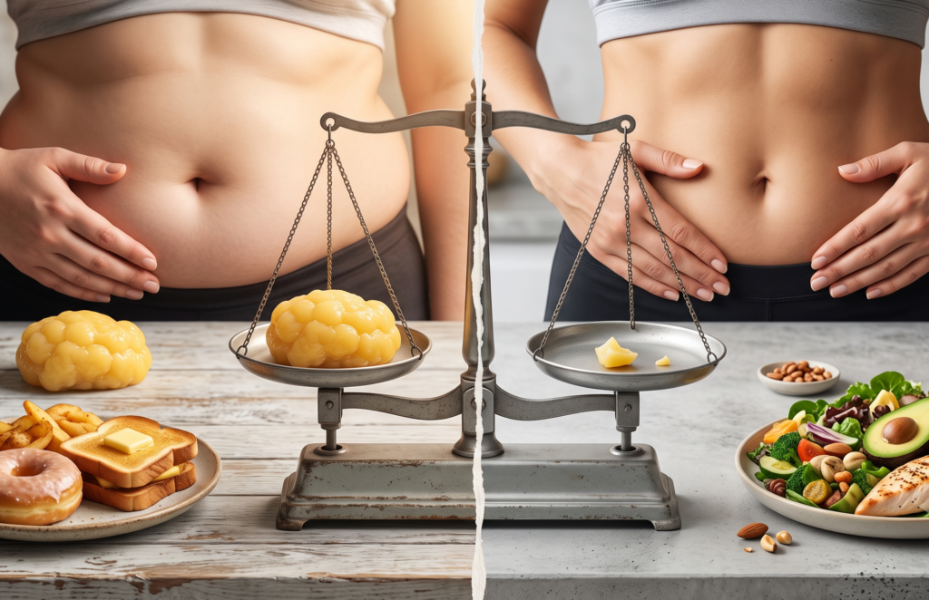 ¿Puedo perder 1 kilo de grasa en una semana solo con dieta y sin hacer ejercicio?