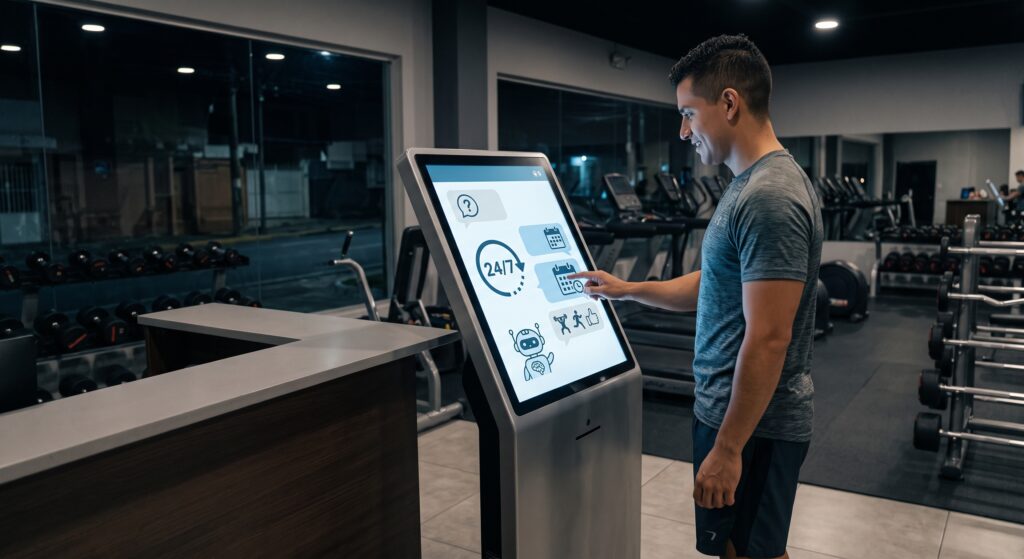 Chatbot de IA para Gimnasios Responde Planes y Horarios 247