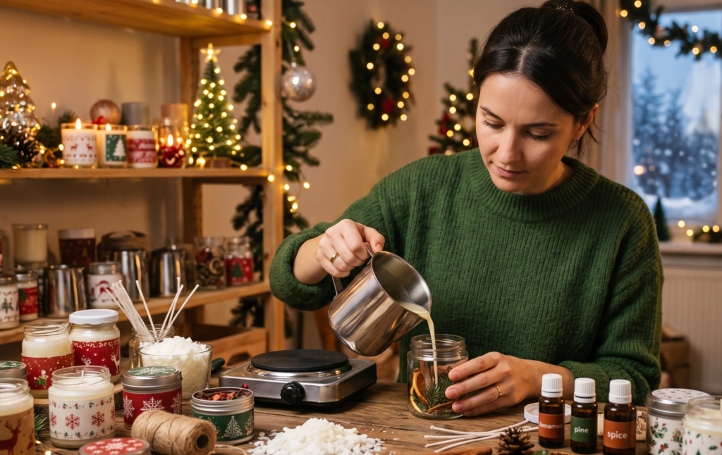 Cómo emprender un negocio de velas artesanales antes de Navidad y aprovechar la temporada 🎄💰