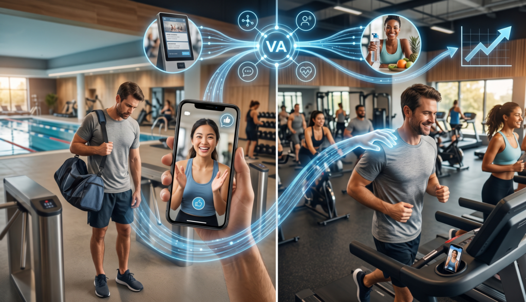 Cómo un Asistente Virtual Puede Reducir la Deserción de Miembros en tu Gimnasio
