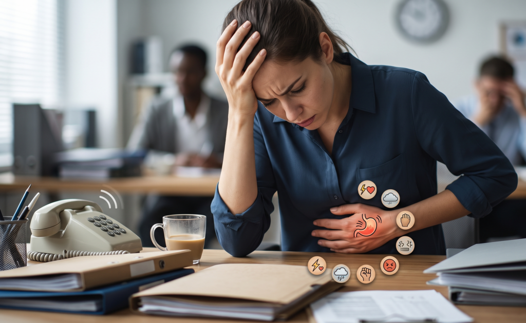 Estrés y dolor de estómago 7 señales de que tu gastritis es por tensión mental